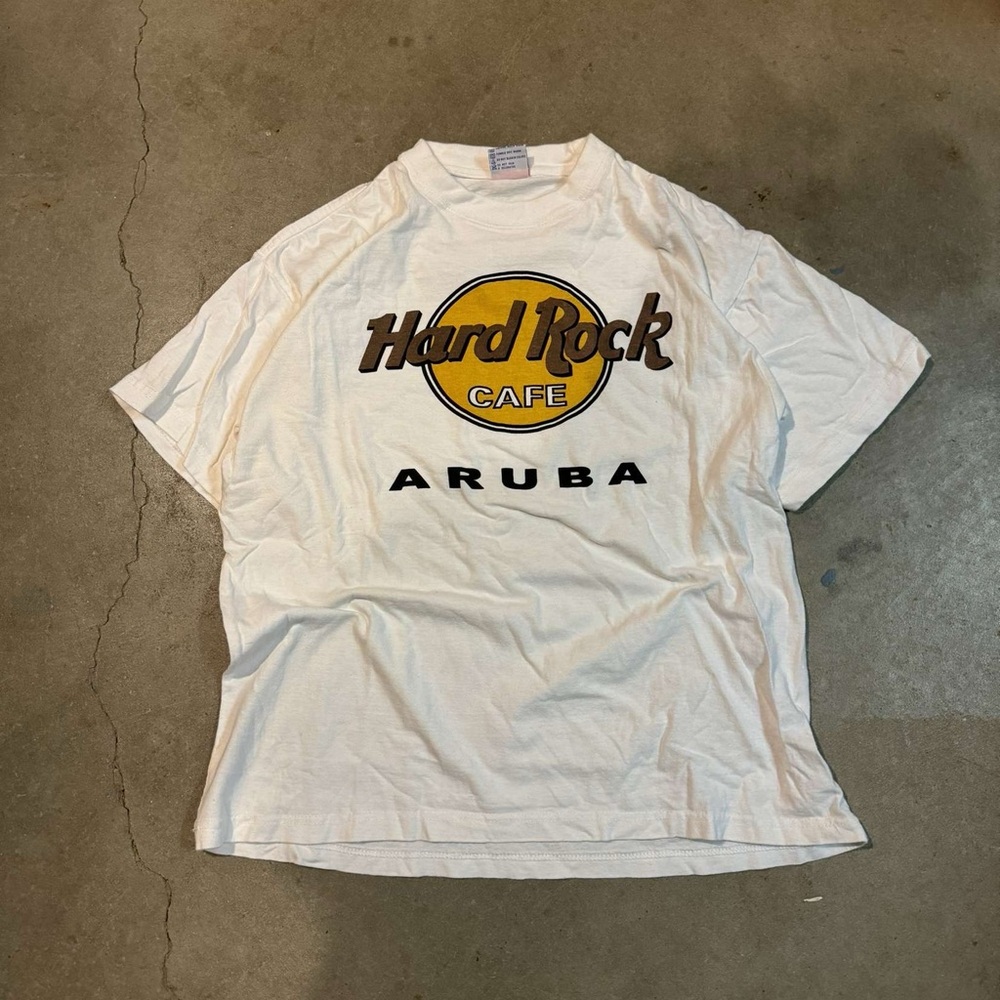 Hard Rock Cafe Aruba White T-Shirt